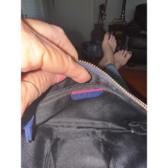 Floral Artisan Printed Clutch Purse Crossbody Elliot Lucca‎ - Picture 4 of 5